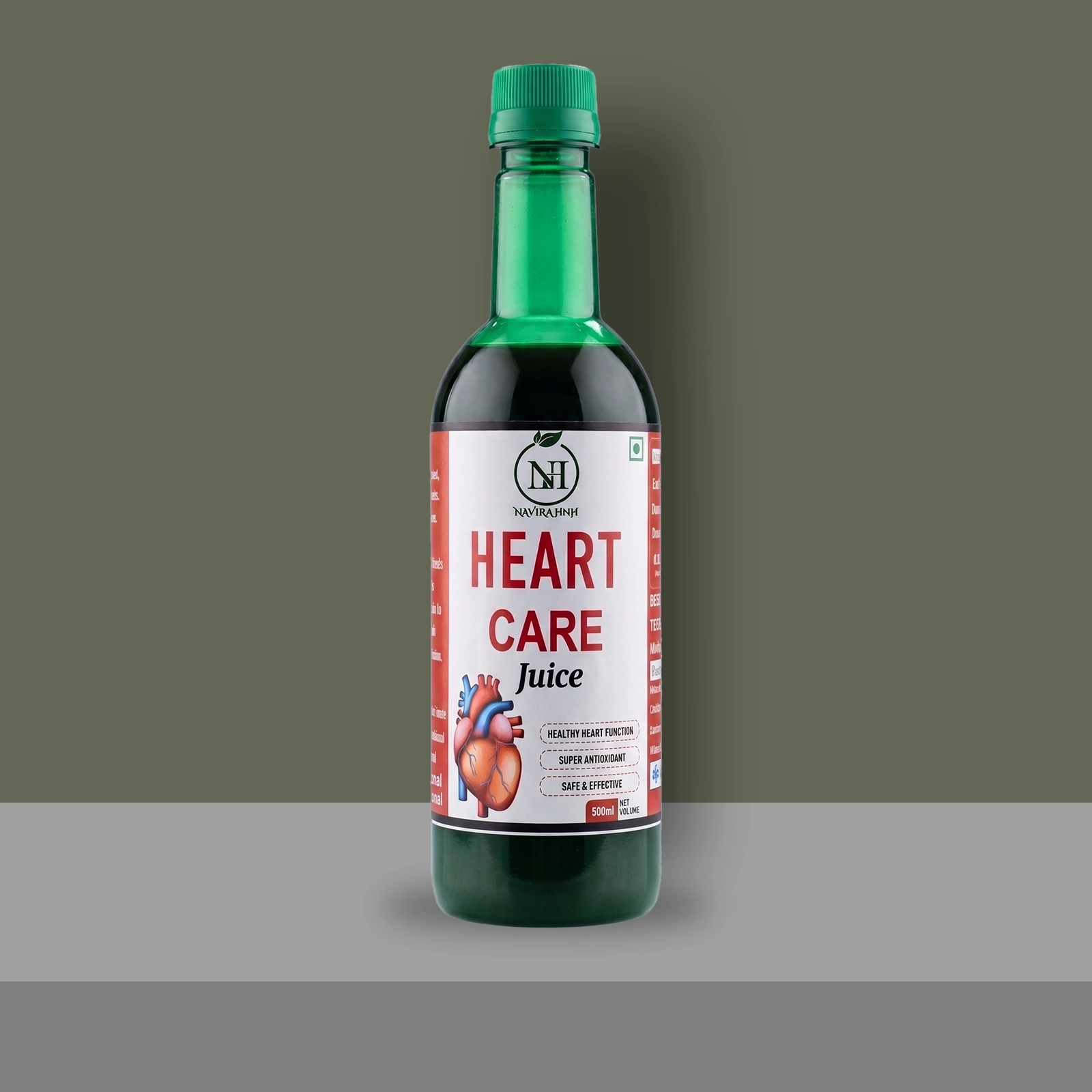 Heart Care Juice | Ayurvedic Herbal Tonic for Cardiovascular Wellness Support | Ready-to-Drink